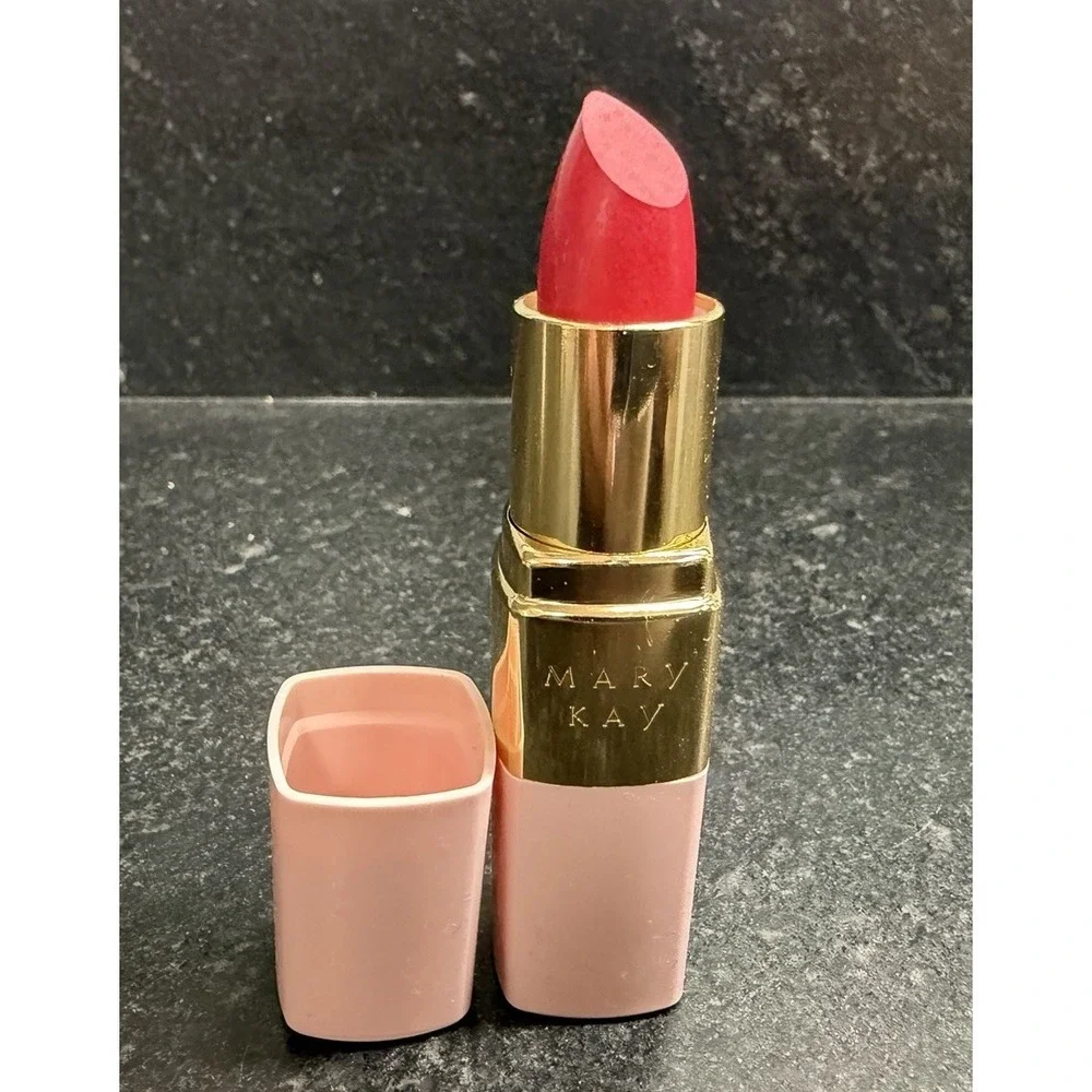 Vtg‎ New In Box Mary Kay Lasting Color Lipstick CHERRY RED 🍒 0.14oz NOS